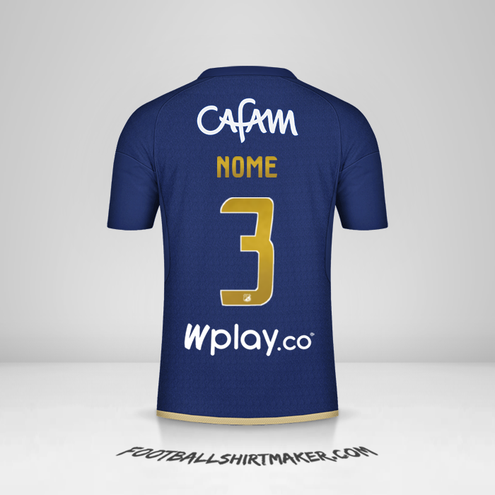Maglia Millonarios FC 2024 -  nome - 3