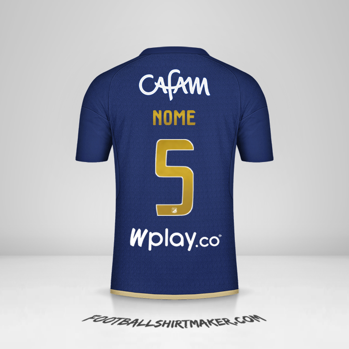 Maglia Millonarios FC 2024 -  nome - 5