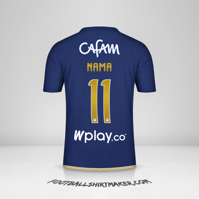Jersey Millonarios FC 2024 -  nama - 11
