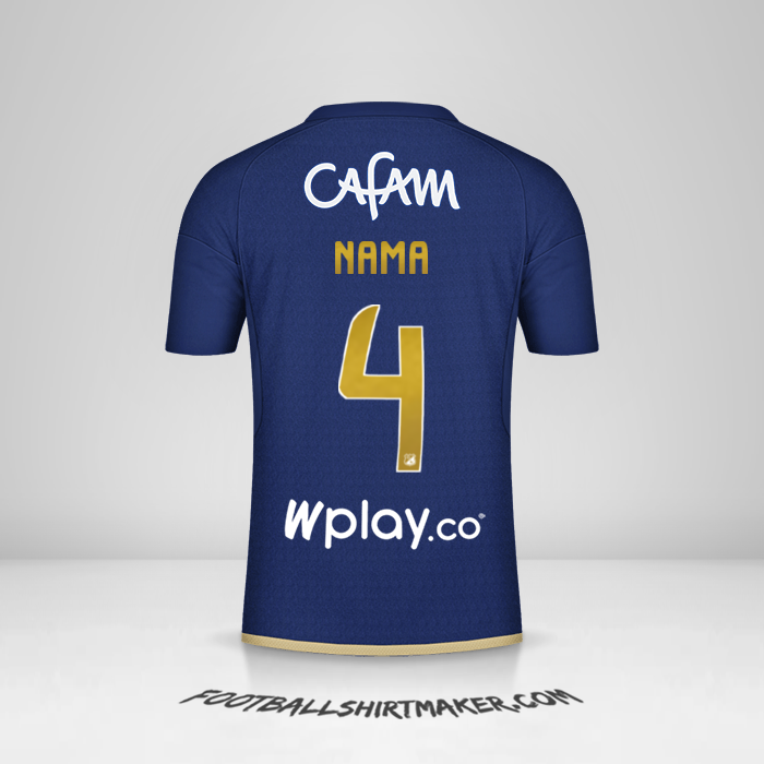 Jersey Millonarios FC 2024 -  nama - 4
