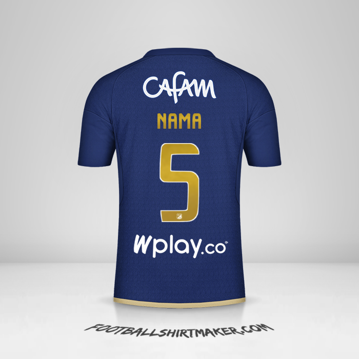 Jersey Millonarios FC 2024 -  nama - 5