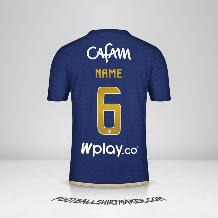 Trikot Millonarios FC 2024 -  name - 6