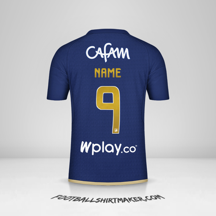 Trikot Millonarios FC 2024 -  name - 9