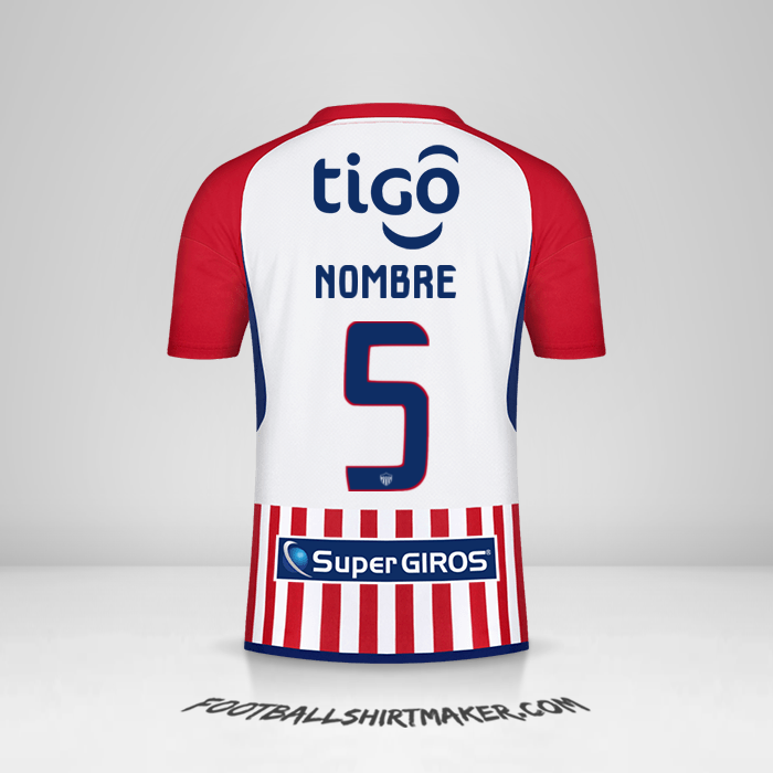 Jersey Junior 2024 -  nombre - 5