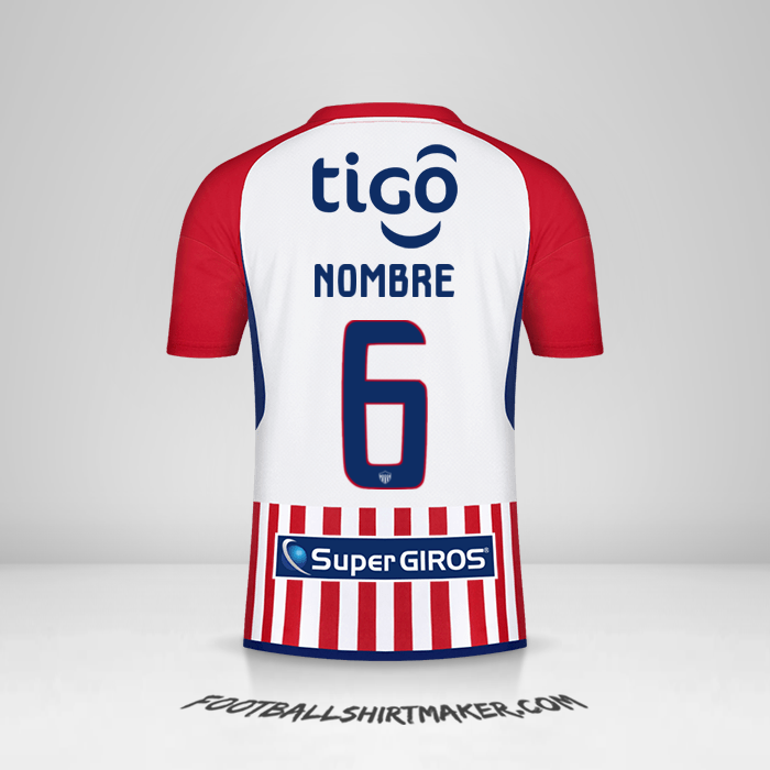 Jersey Junior 2024 -  nombre - 6