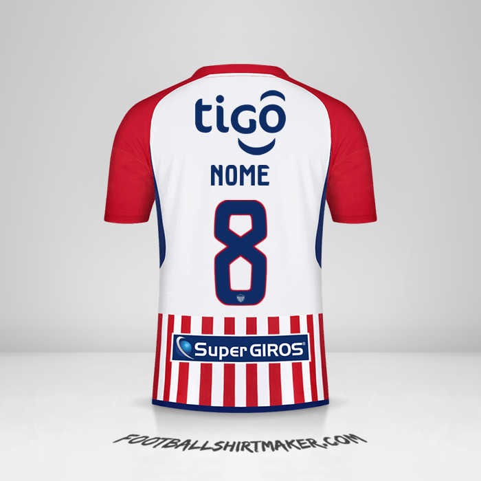 Camisola Junior 2024 -  nome - 8