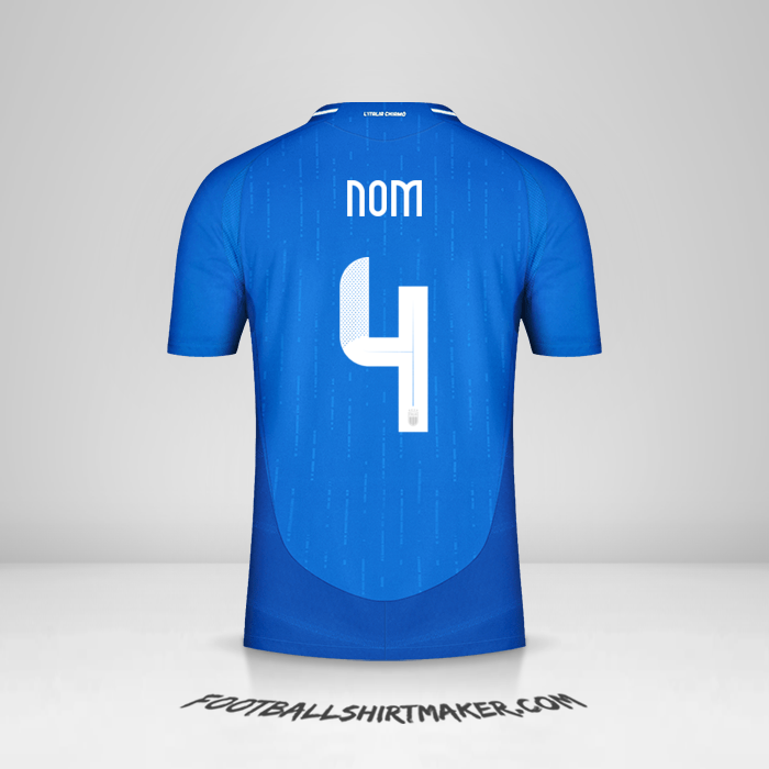 Maillot Italie 2024 -  nom - 4