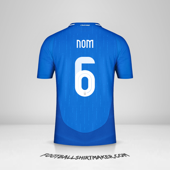 Maillot Italie 2024 -  nom - 6
