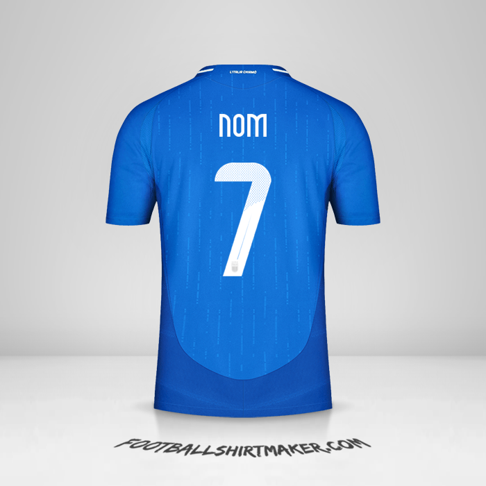 Maillot Italie 2024 -  nom - 7
