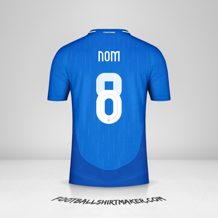 Maillot Italie 2024 -  nom - 8