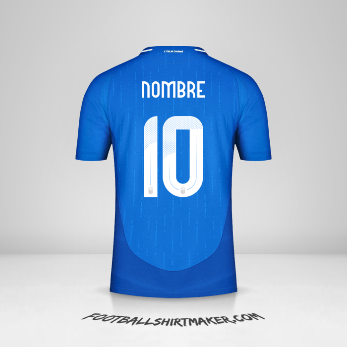 Jersey Italia 2024 -  nombre - 10