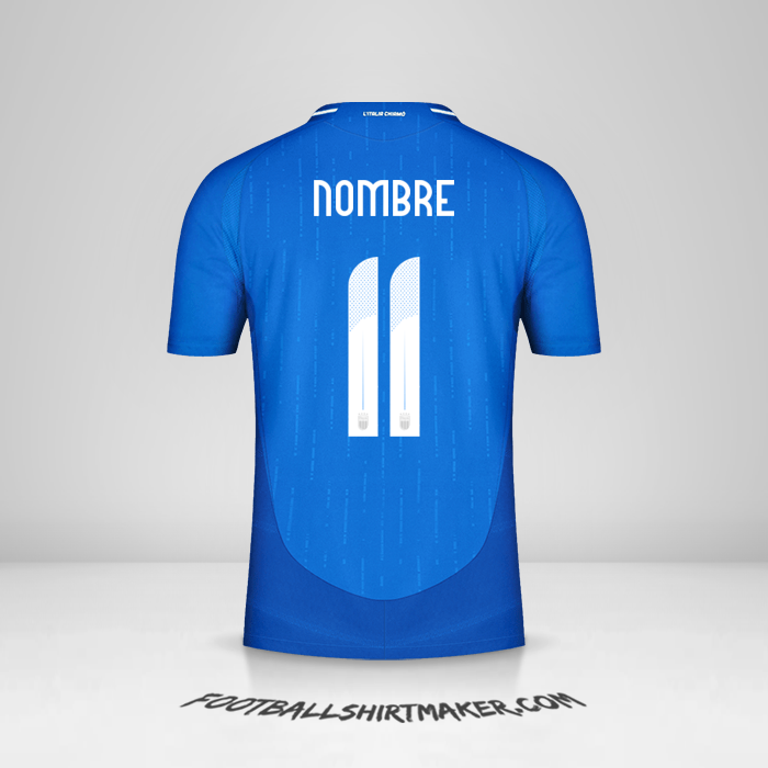 Jersey Italia 2024 -  nombre - 11