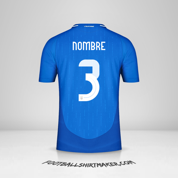 Jersey Italia 2024 -  nombre - 3