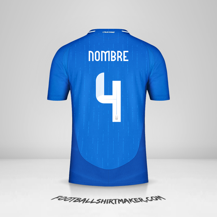 Jersey Italia 2024 -  nombre - 4