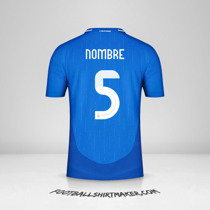 Camiseta Italia 2024 -  nombre - 5