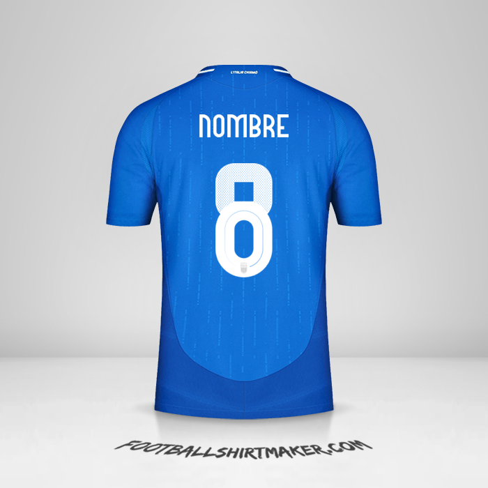 Jersey Italia 2024 -  nombre - 8