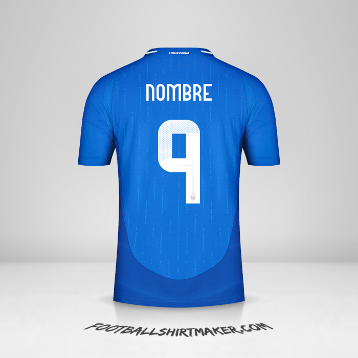 Jersey Italia 2024 -  nombre - 9