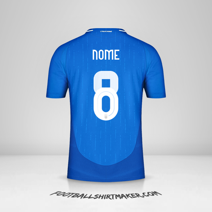 Camisola Itália 2024 -  nome - 8