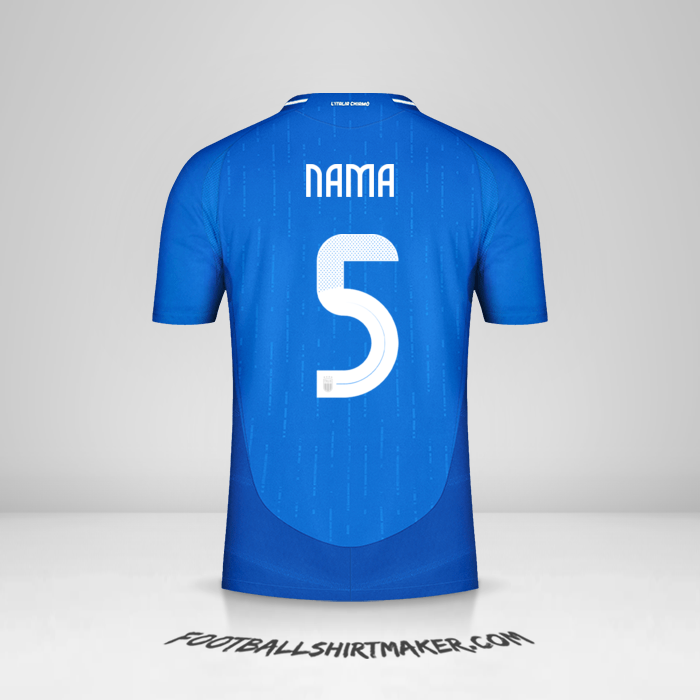 Jersey Italia 2024 -  nama - 5