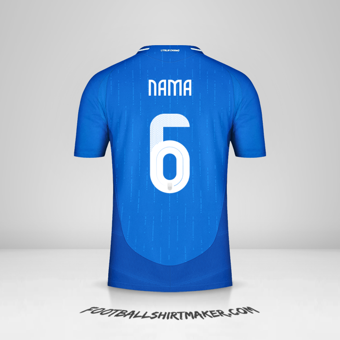 Jersey Italia 2024 -  nama - 6