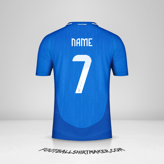 Shirt Italy 2024 -  name - 7