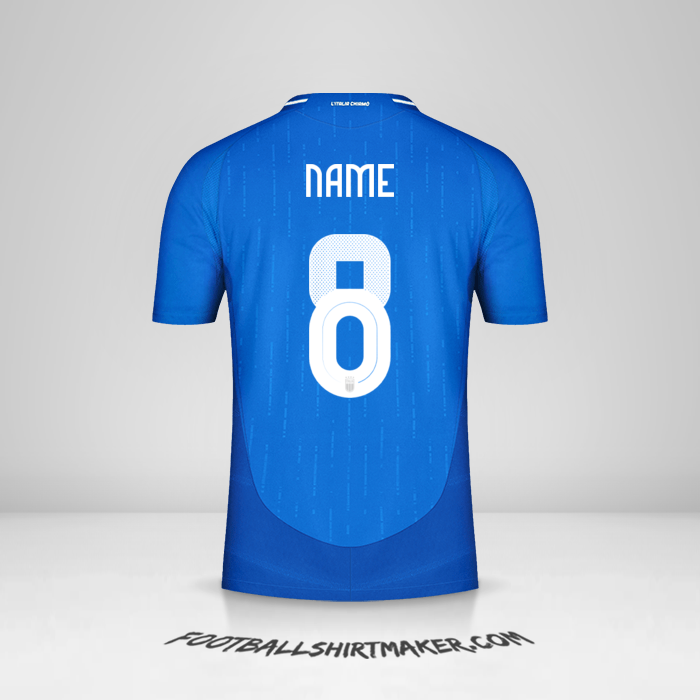 Trikot Italien 2024 -  name - 8