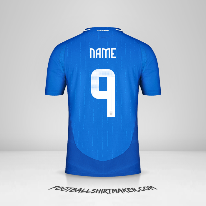 Trikot Italien 2024 -  name - 9