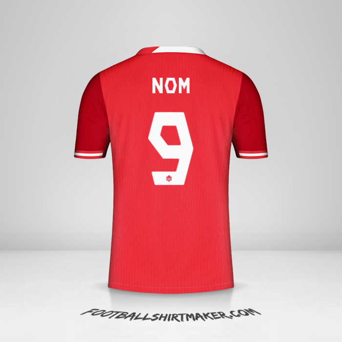 Maillot Canada 2024 -  nom - 9