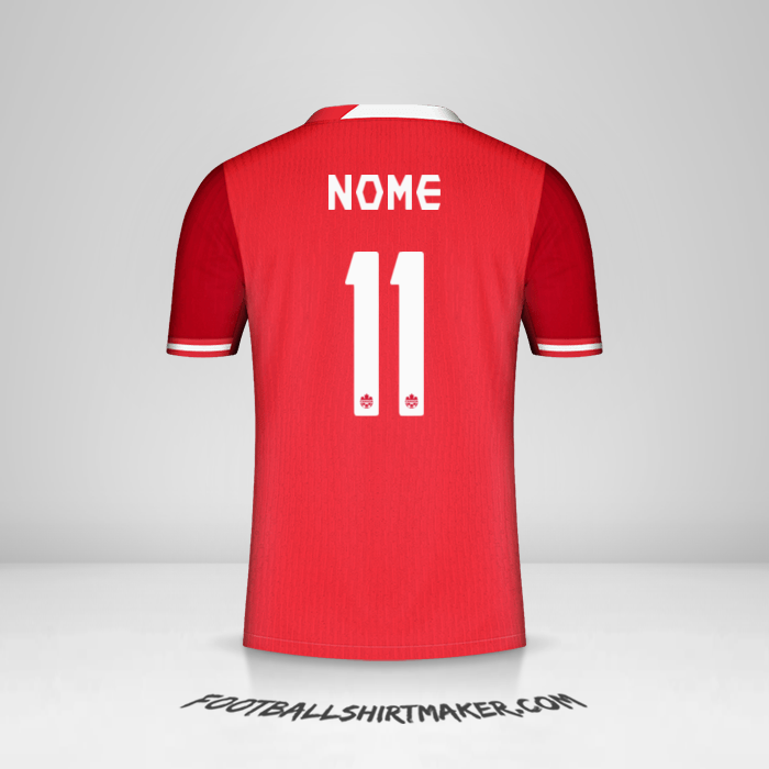 Maglia Canada 2024 -  nome - 11