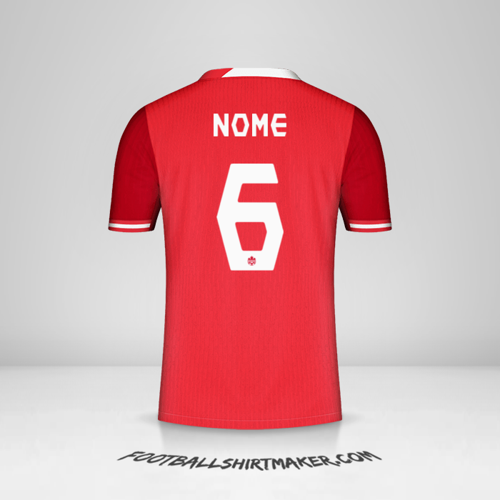 Maglia Canada 2024 -  nome - 6