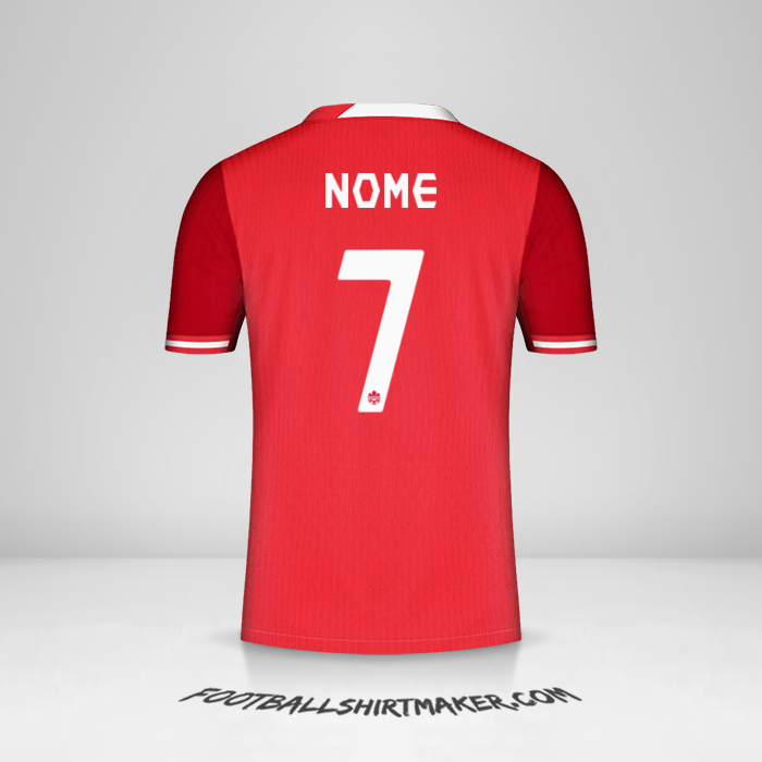 Maglia Canada 2024 -  nome - 7