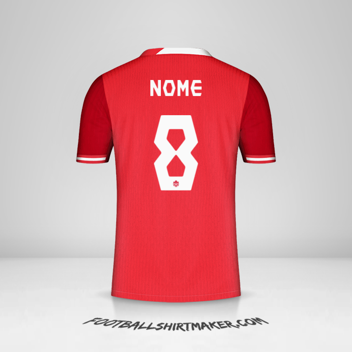 Camisa Canadá 2024 -  nome - 8