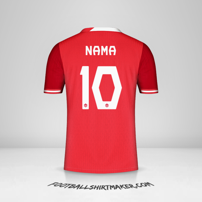 Jersey Kanada 2024 -  nama - 10