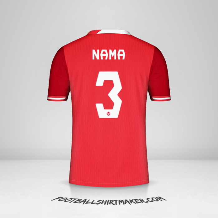 Jersey Kanada 2024 -  nama - 3