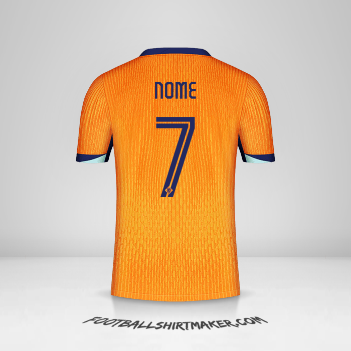 Camisa Países Baixos 2024 -  nome - 7