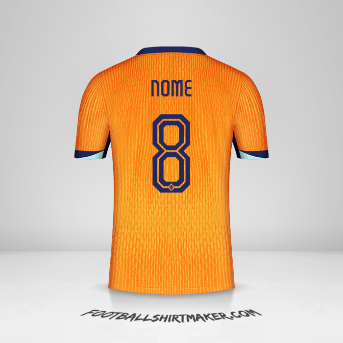 Camisa Países Baixos 2024 -  nome - 8