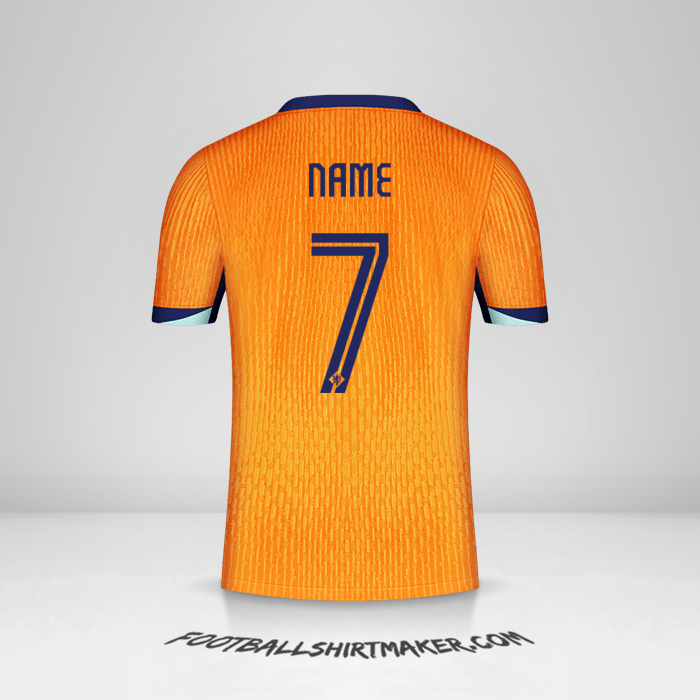 Jersey Netherlands 2024 -  name - 7