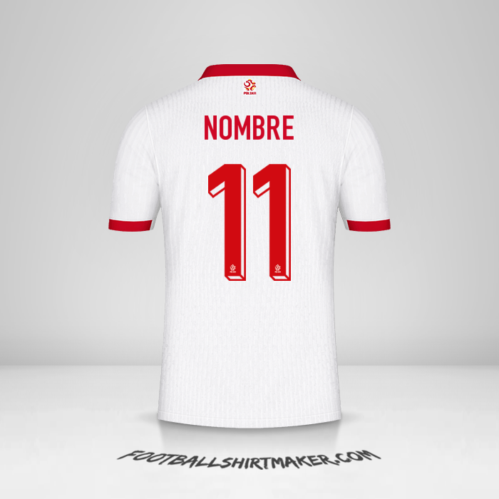 Camiseta Polonia 2024 -  nombre - 11