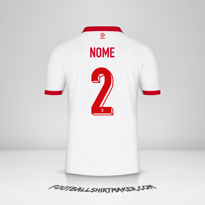 Maglia Polonia 2024 -  nome - 2