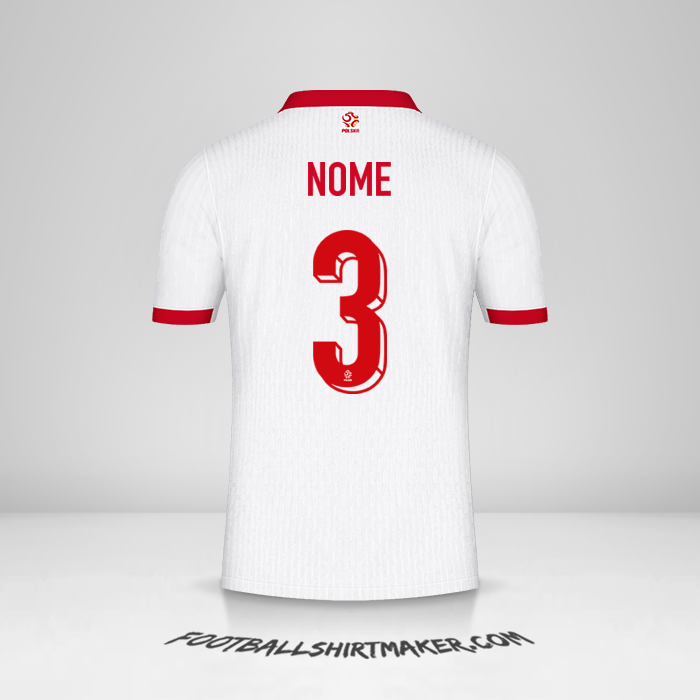 Camisa Polônia 2024 -  nome - 3