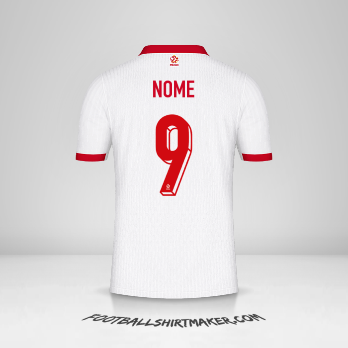 Camisa Polônia 2024 -  nome - 9