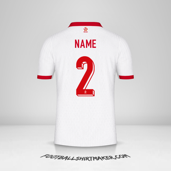 Shirt Poland 2024 -  name - 2
