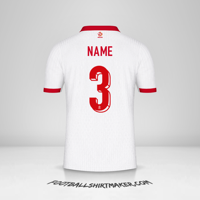 Shirt Poland 2024 -  name - 3