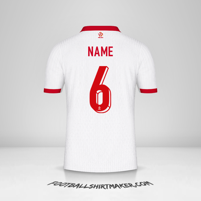Shirt Poland 2024 -  name - 6