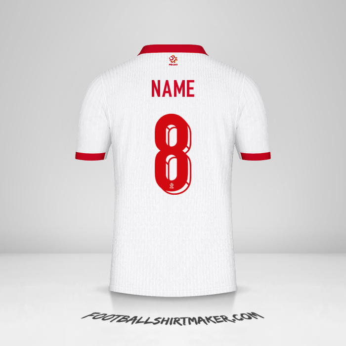 Shirt Poland 2024 -  name - 8