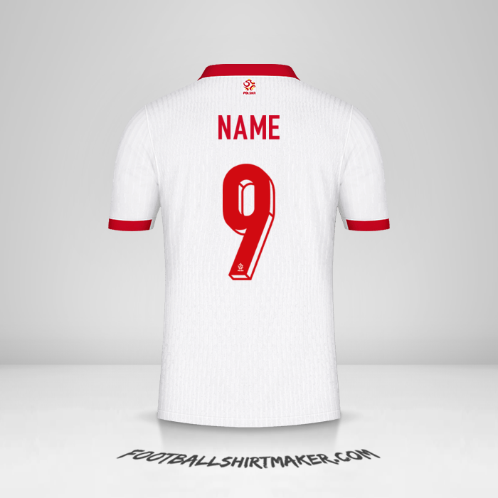 Shirt Poland 2024 -  name - 9