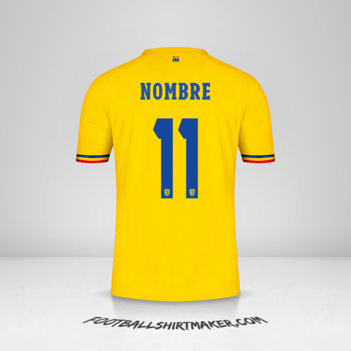 Camiseta Rumania 2024 -  nombre - 11
