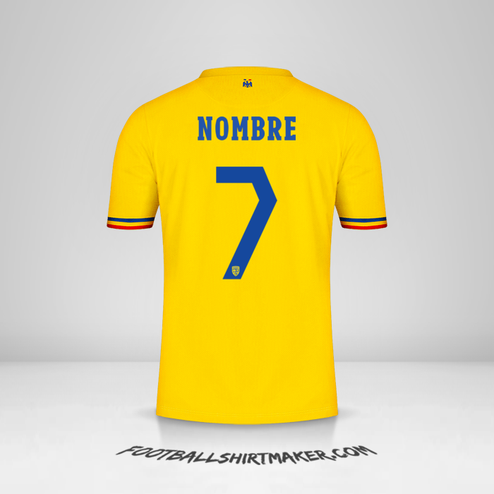 Jersey Rumania 2024 -  nombre - 7