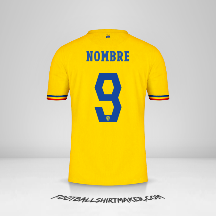 Camiseta Rumania 2024 -  nombre - 9