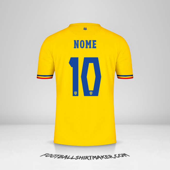 Maglia Romania 2024 -  nome - 10
